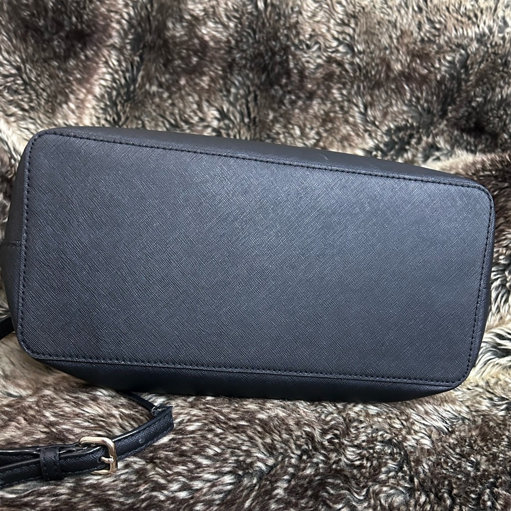 Kate Spade Laurel Way Evangelie Saffiano Satchel Two Tone Purse/Handbag - Picture 6 of 14